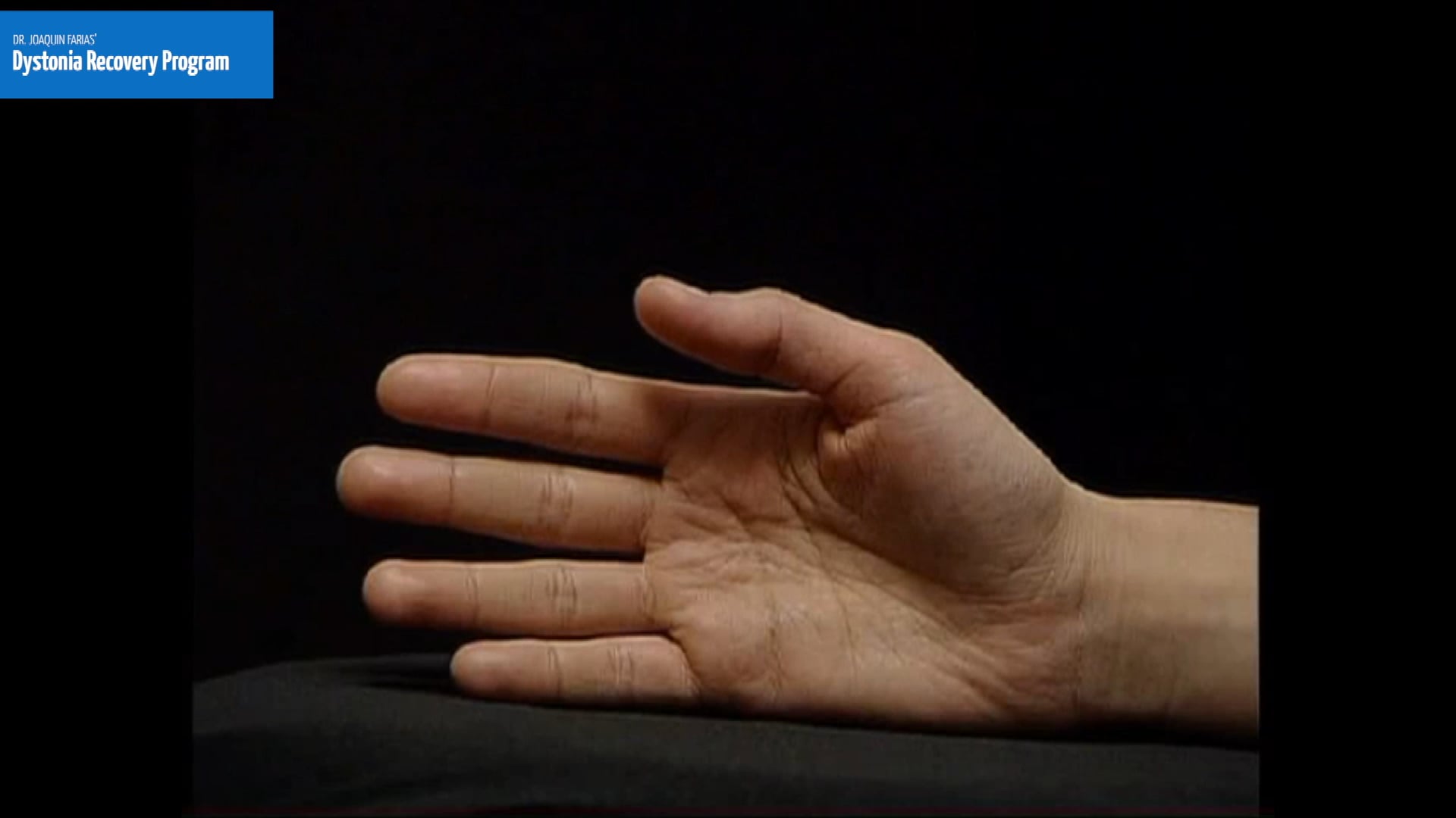 Thumb exercises Dystonia Recovery Program